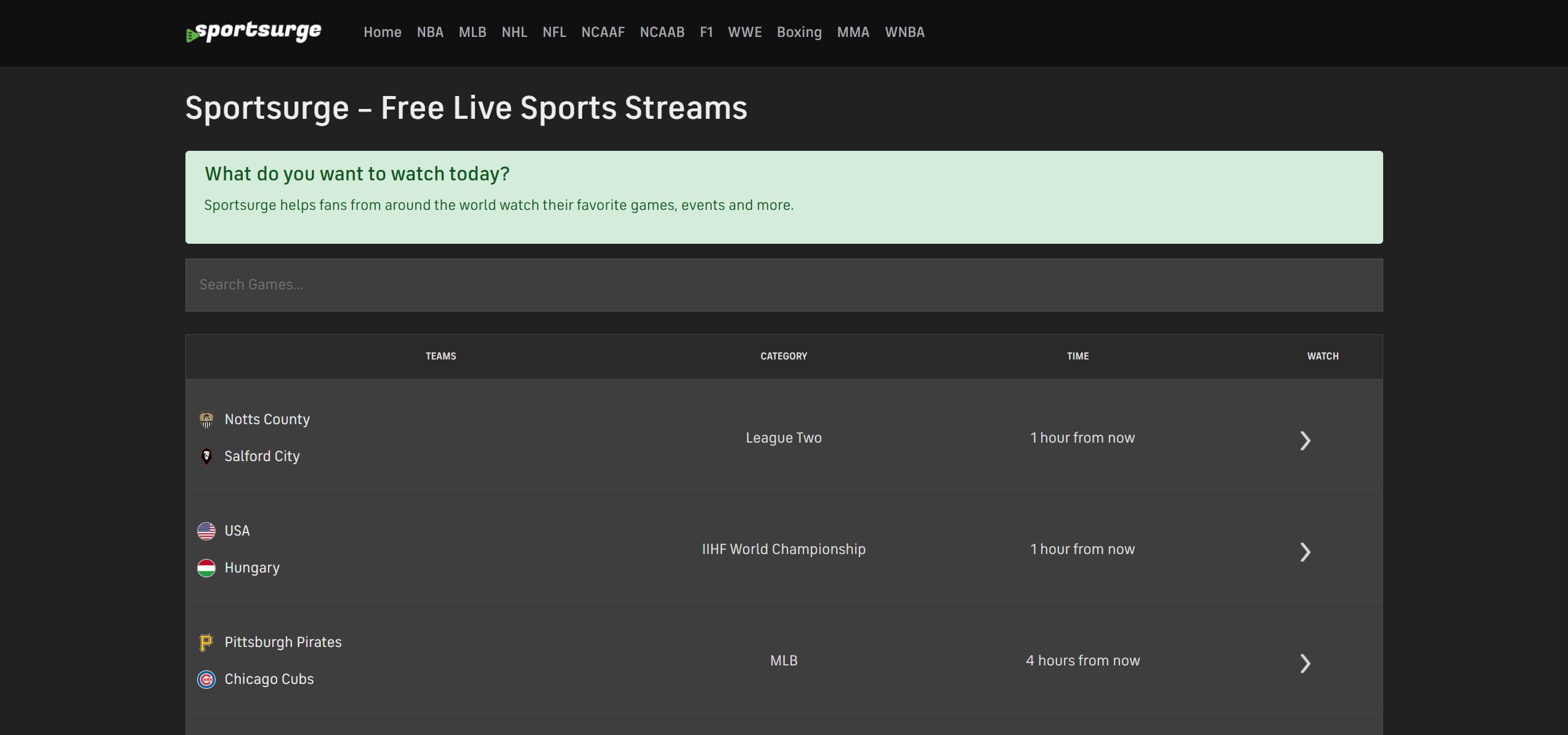 sportsurge