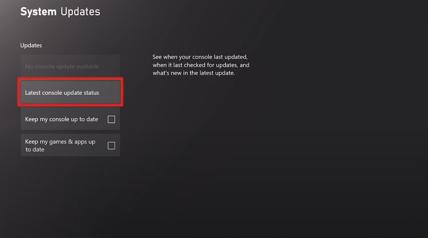 install xbox latest update
