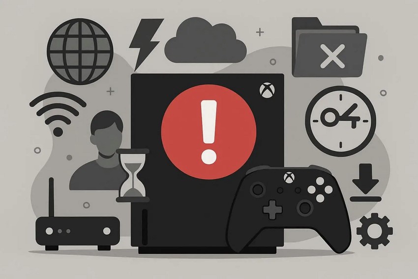 why xbox show this error