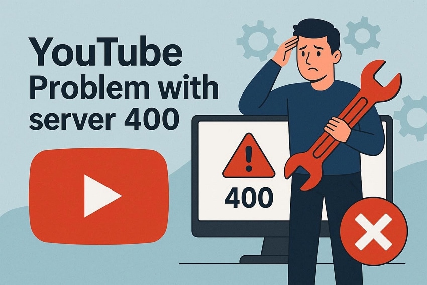fixing youtube 400 servcr problem