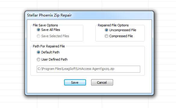 recover zip files step