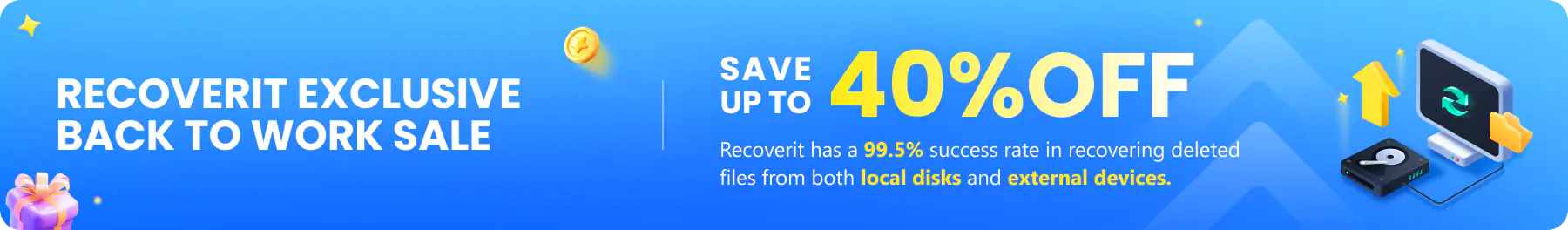 recoverit back to work 40% off