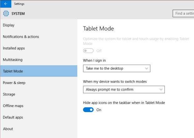 confusao entre modo tablet e modo desktop