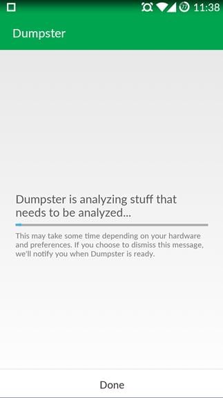 dumpster image video restore