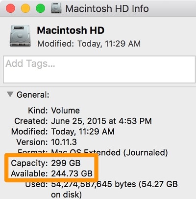 kapazität-disk-mac
