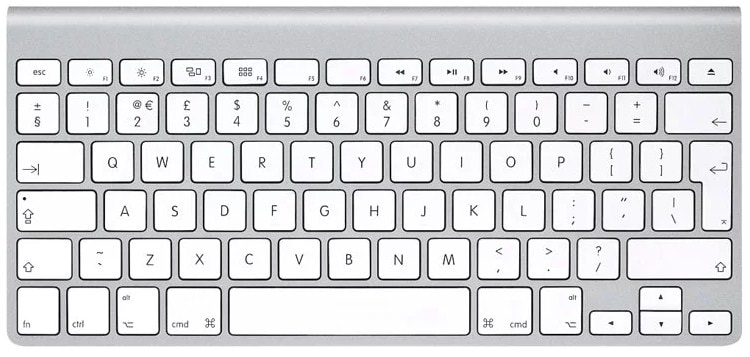 control-click-on-keyboard