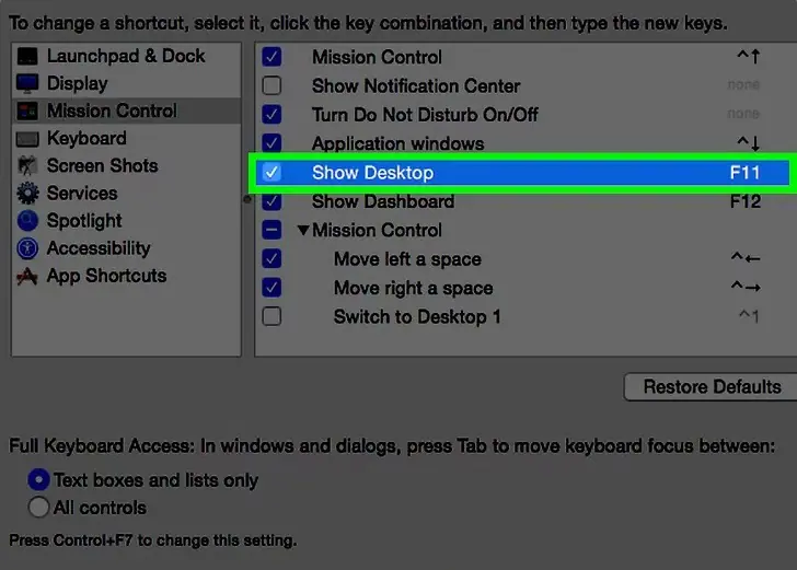 how to look up custom keyboard shortcuts on mac