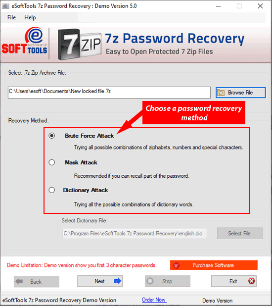how to remove 7 zip password 