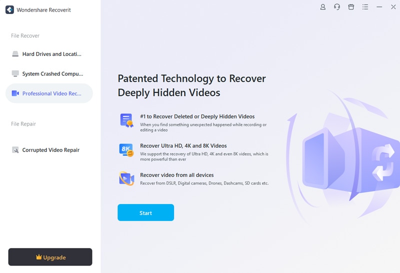advanced video recovery