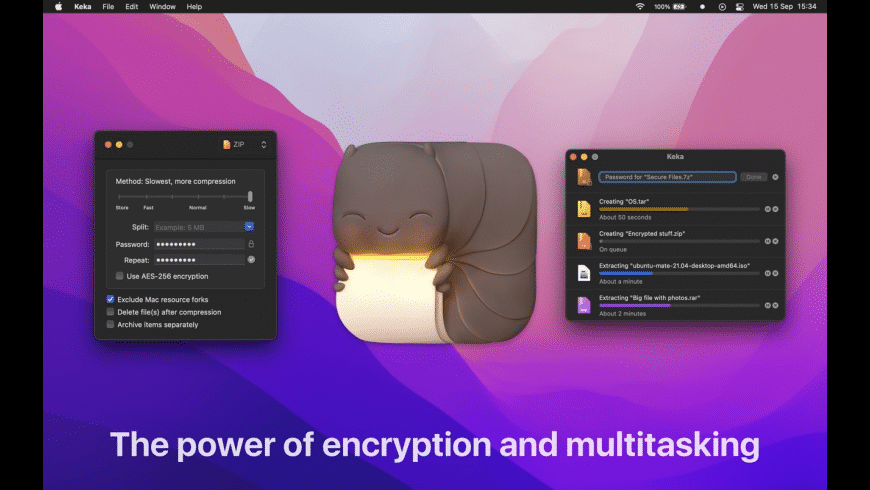 keka zip software for mac