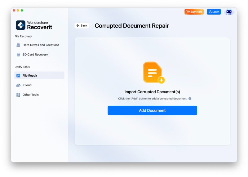 document repair mac