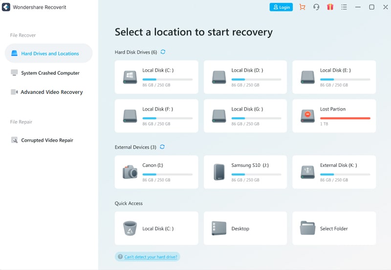 recover data from hard disk with hard drive recovery-step 2