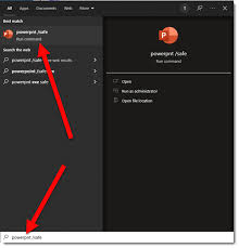 open powerpoint in safe mode