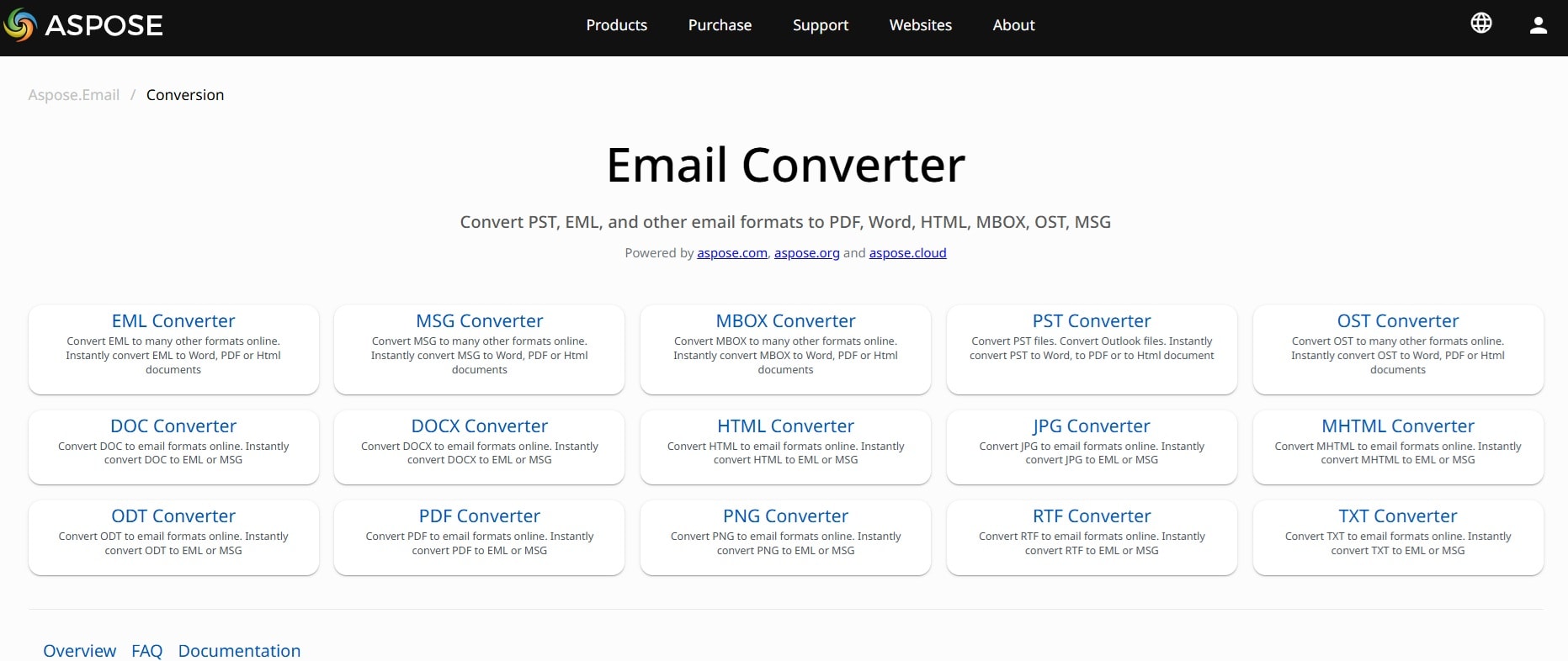 use an email converter 