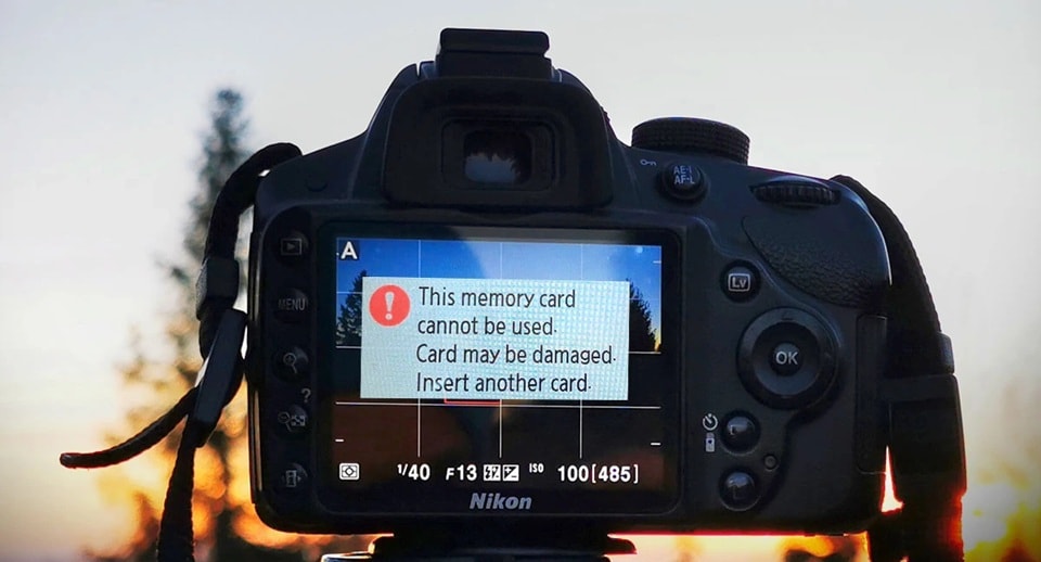 fix this memory card cannot be used