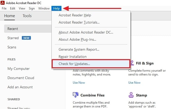 update adobe 