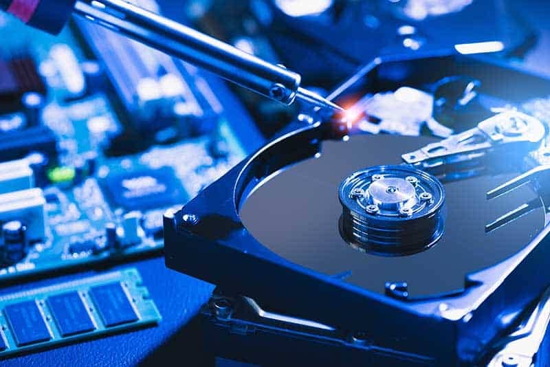 data recovery with folder structure