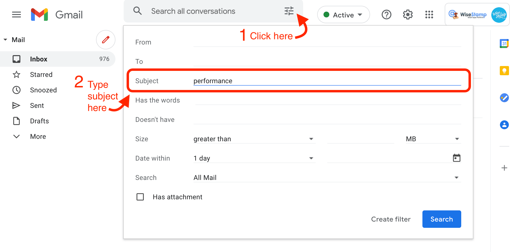 search email in gmail 