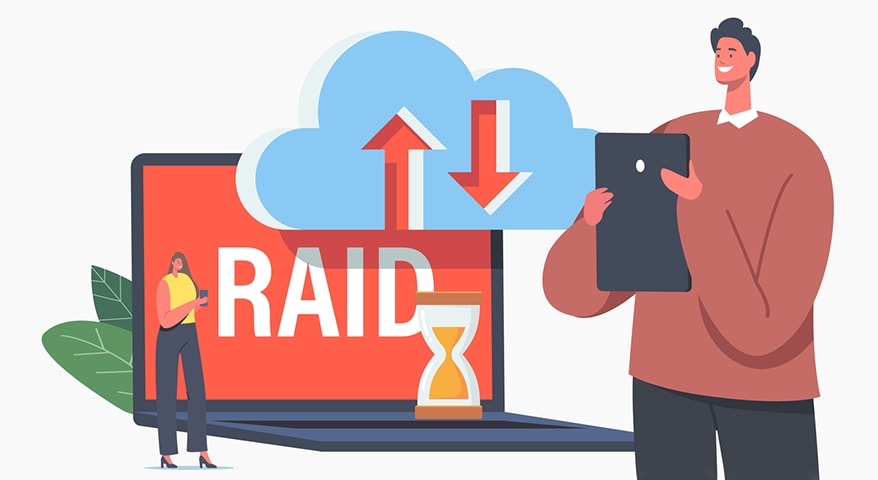 how to recover data from raid drives