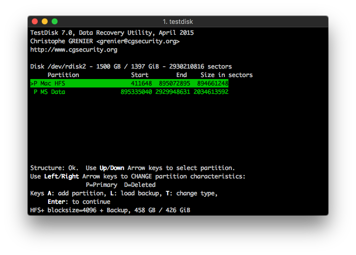 testdisk mac