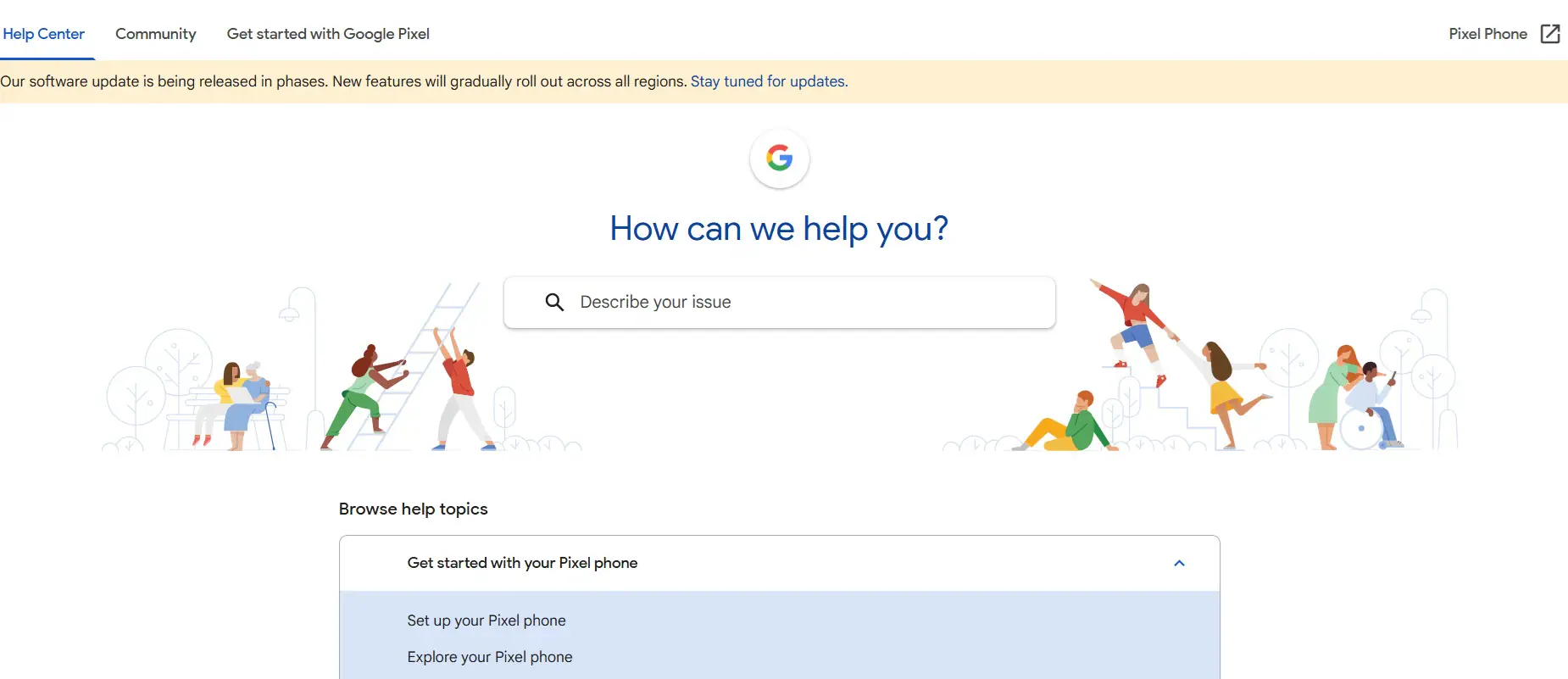 google support website 