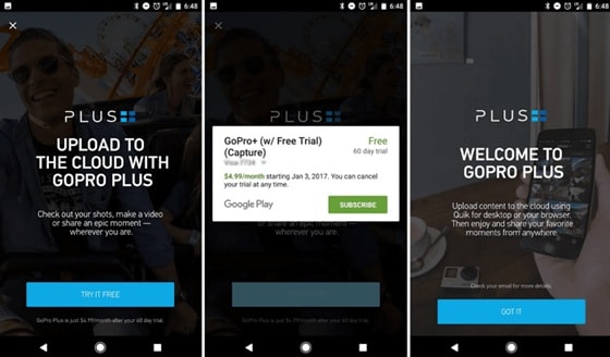 gopro plus account 