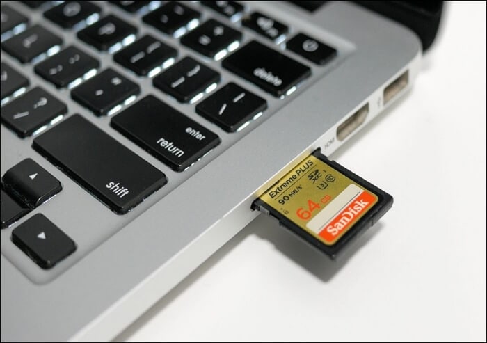 mac not recognizing sd card