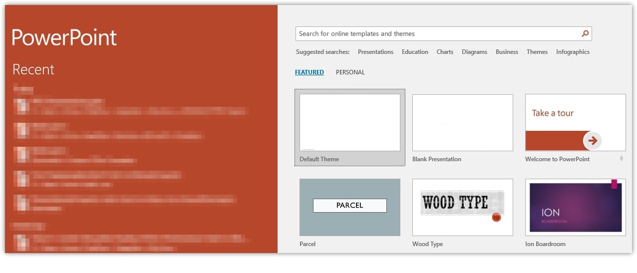 launch powerpoint in system