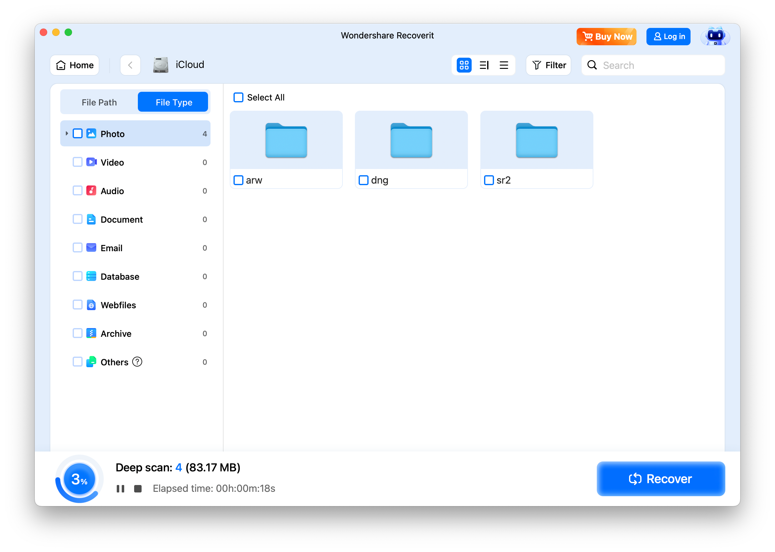 scan icloud