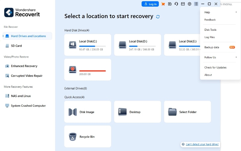 recoverit data recovery free