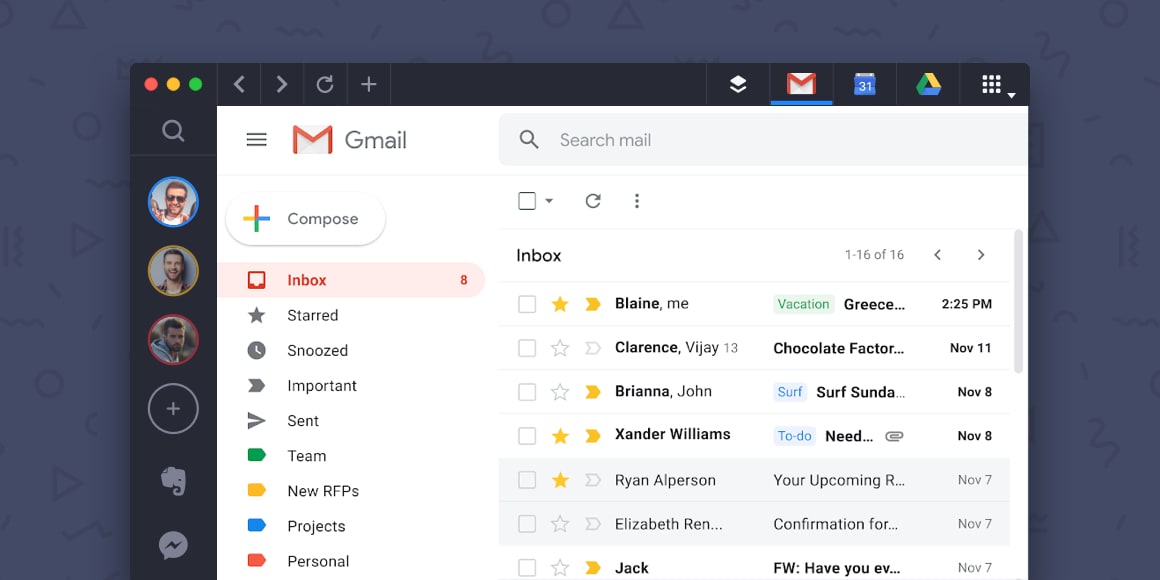gmail top 10 email providers