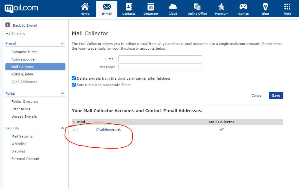 mail com