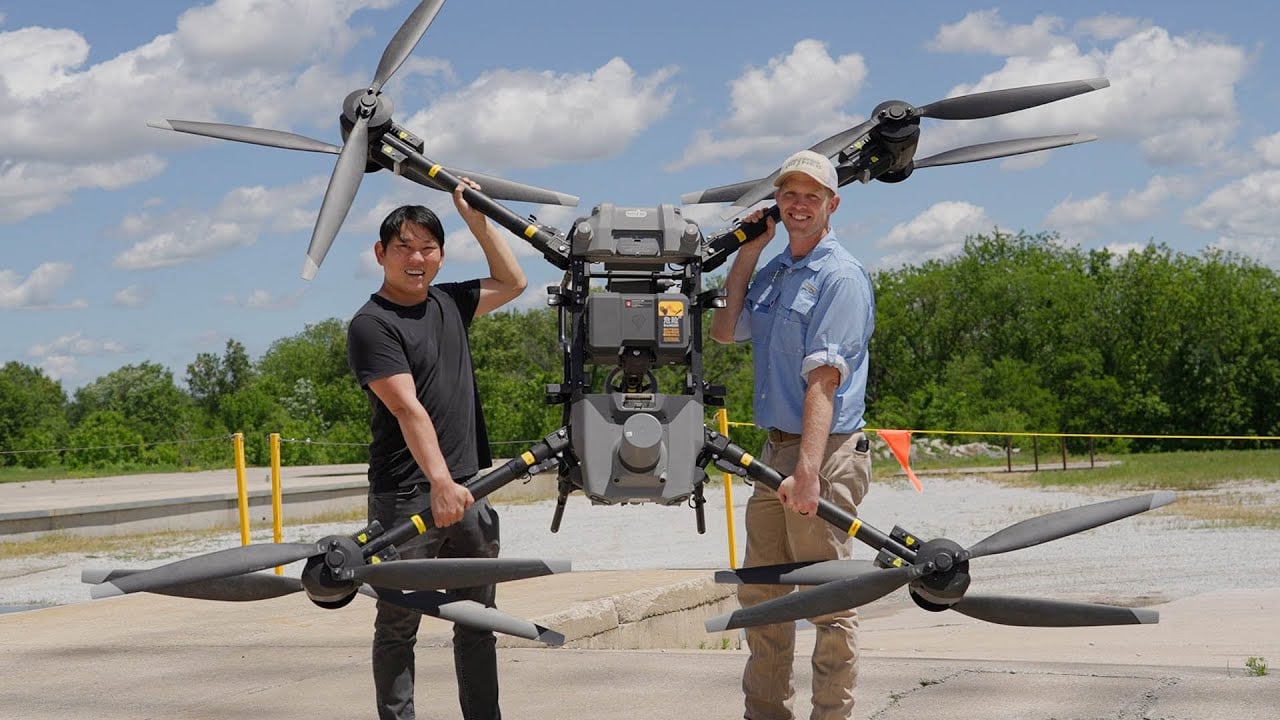 the biggest drone in the world