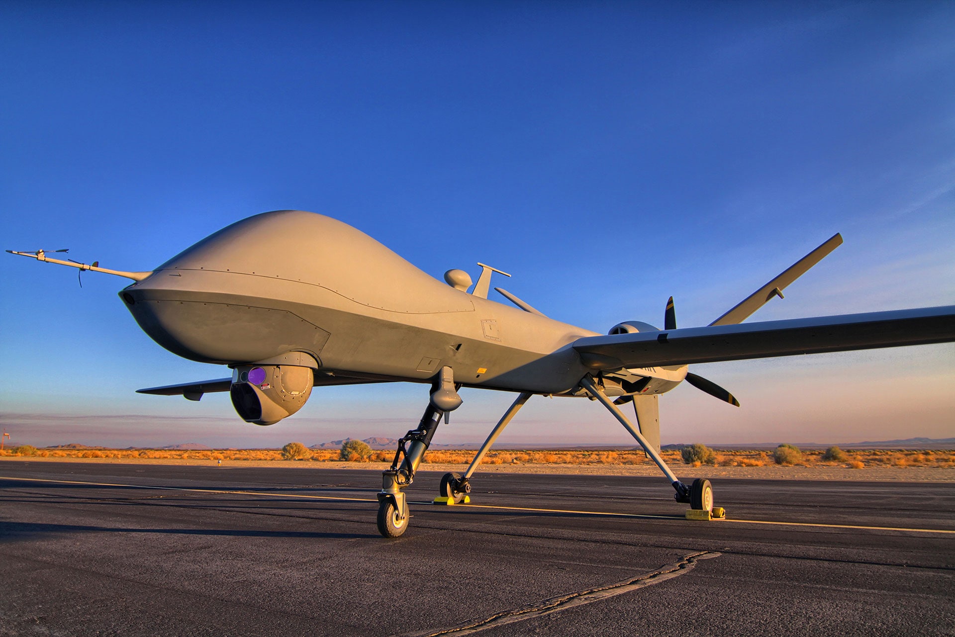 reaper largest uav in the world