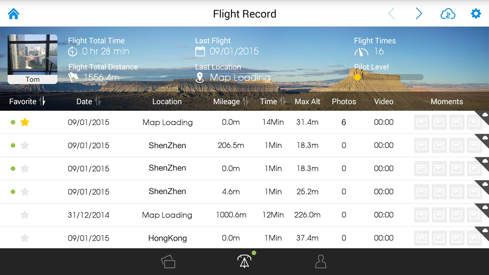 how to view dji flight log 