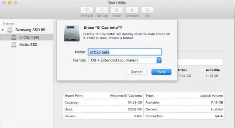 erase-partition-using-disk-utility