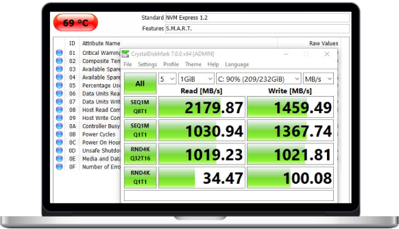 run smart tests for your hard drive