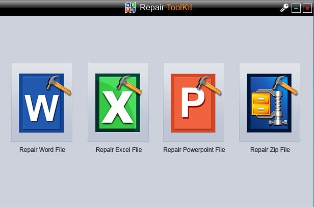 toolkit per riparare file