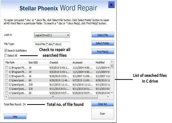 reparar archivo de Word corrupto en Word 2016 paso 2