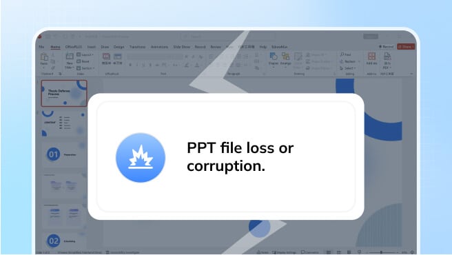 Crashed PC or PowerPoint APP