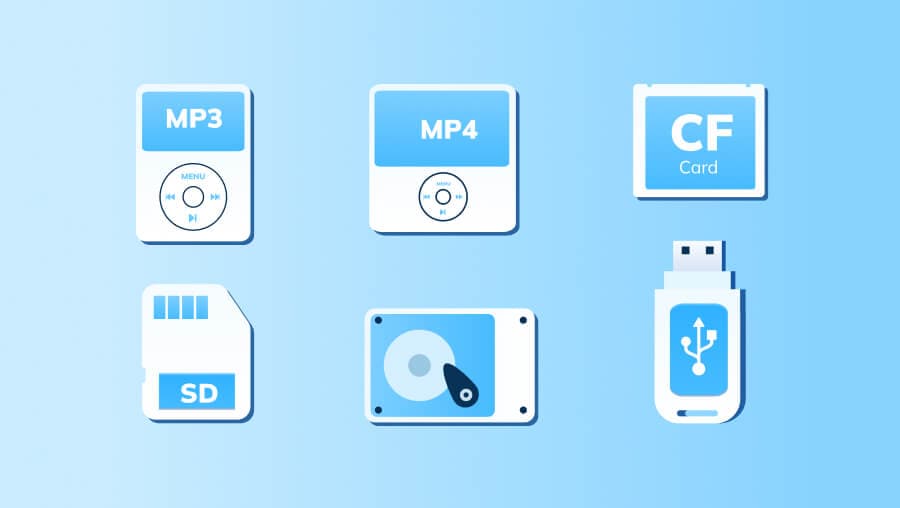 Recover Audio Files from External Storage Devices