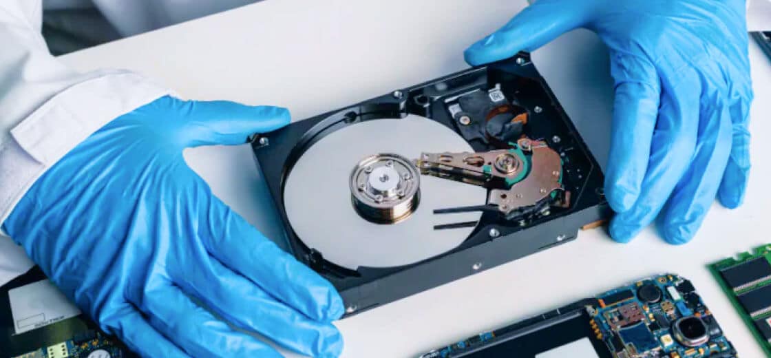 seek professional data recovery services