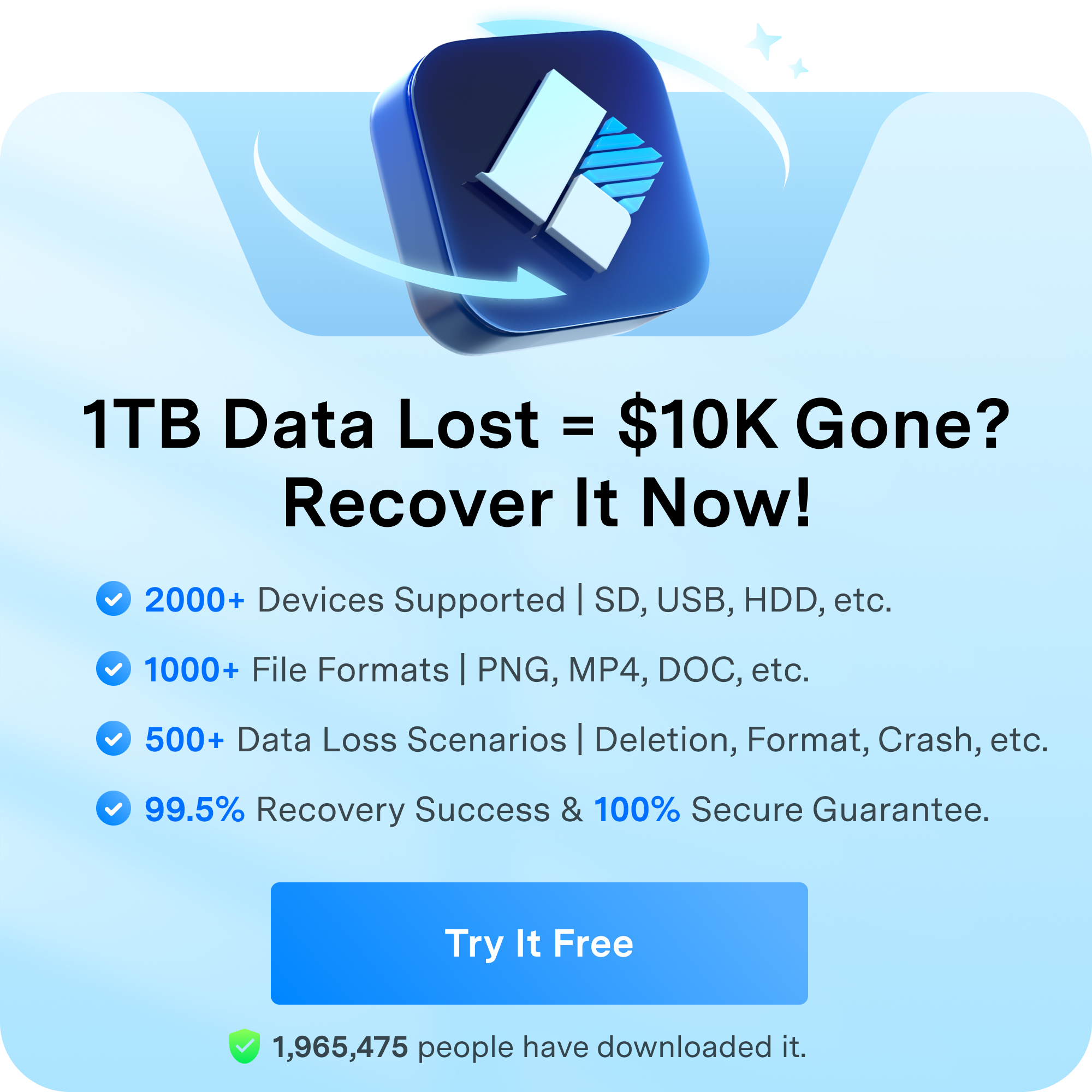Recoverit A Leading Secure And Reliable Data Recovery Software