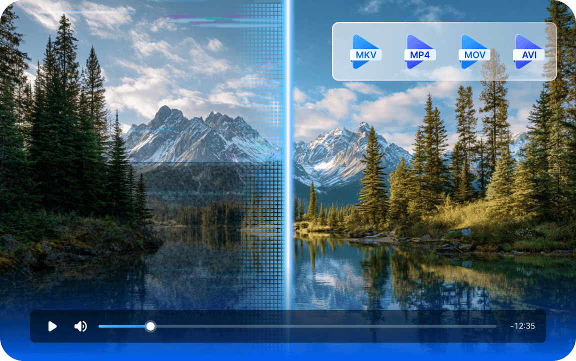 intelligent video repair video recovery