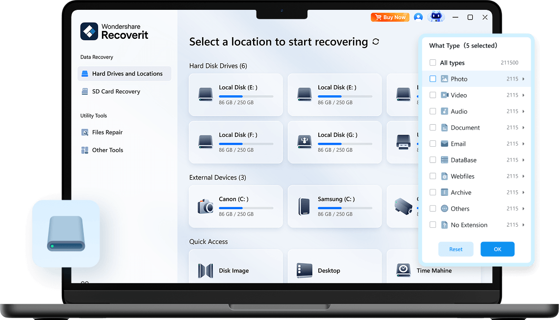 recoverit tech specs