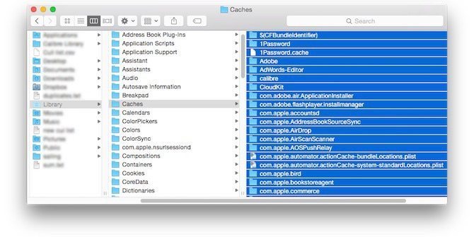 mac-cache-files