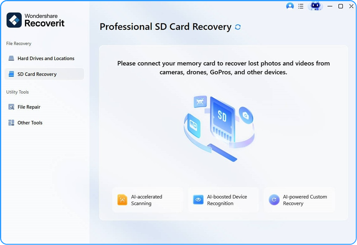 stop using the camera card to avoid overwriting deleted photos