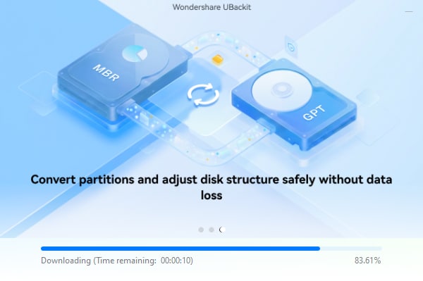 installing ubackit