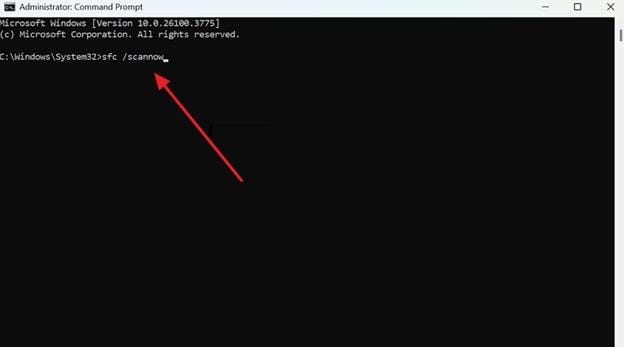 add command and run scan