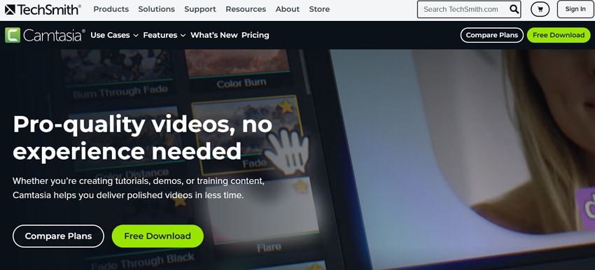 camtasia screen recorder win 10